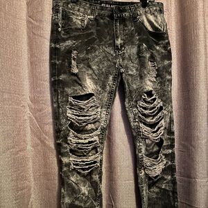 Mens Black Premium Jeans